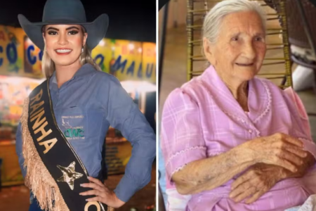 Rainha de rodeio morreu no mesmo dia que a bisavó