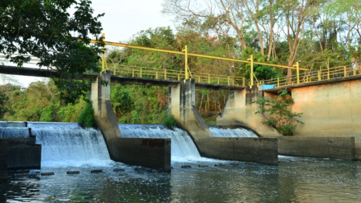 Captação no Meia Ponte: redução de 25% (Foto: Governo de Goiás)