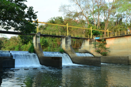 Captação no Meia Ponte: redução de 25% (Foto: Governo de Goiás)