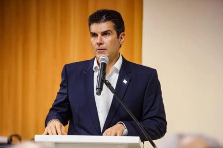 Avião com Helder Barbalho, governador do Pará, faz pouso forçado em Tucuruí (Foto: Agência Pará)