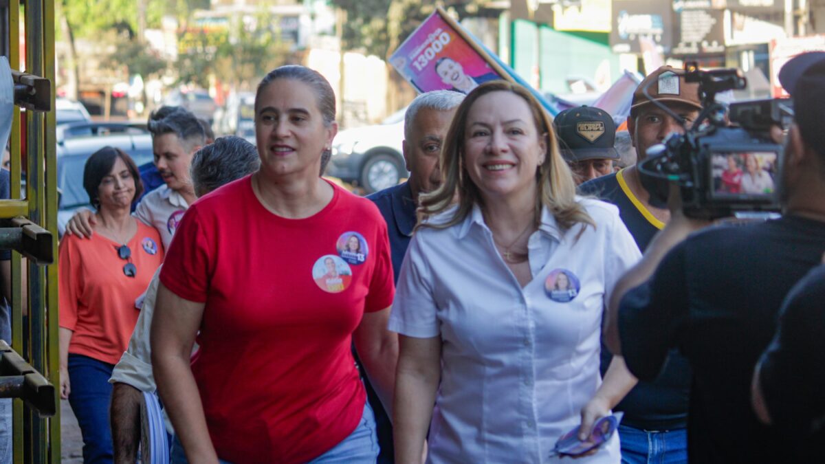Adriana Accorsi faz carreatas e bandeiraço neste sábado (5); agenda candidata votará às 8h no Colégio Integrado de Educação Moderna, Setor Jaó