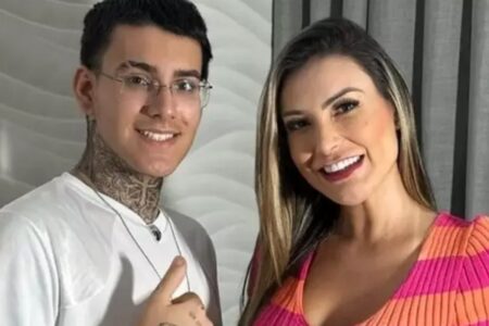 Filho de Andressa Urach rebate críticas após cirurgia de bifurcação de língua