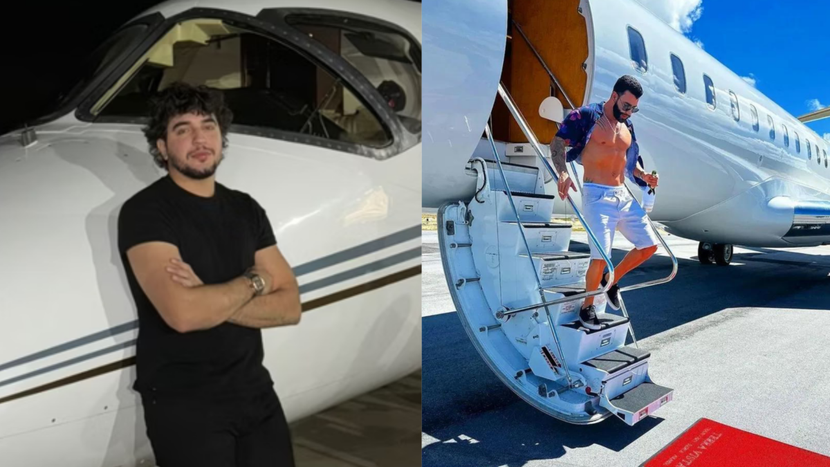 Nattanzinho, Ana Castela e Gusttavo Lima: sertanejos têm jatinhos que podem custar de R$ 30 milhões a R$ 300 milhões