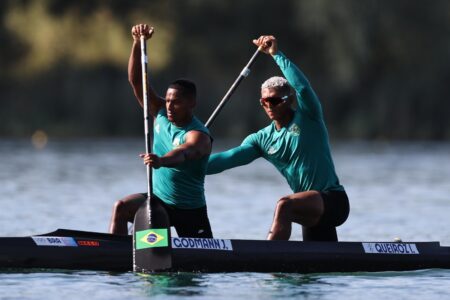 Jacky Godmann e Isaquias Queiroz no C2