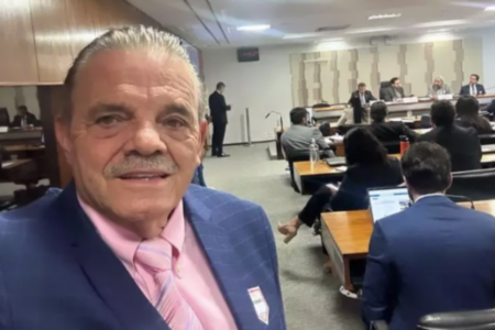 Vereador Nirdo Luz, também conhecido como Palhoça (Foto: Reprodução)