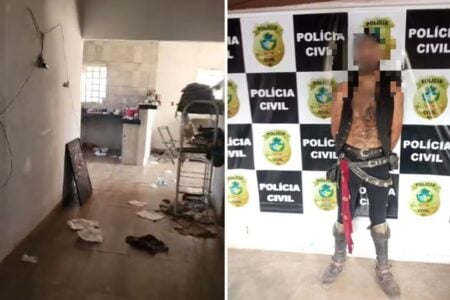 Homem é preso suspeito de manter esposa e sete filhos em cárcere privado em Pirenópolis