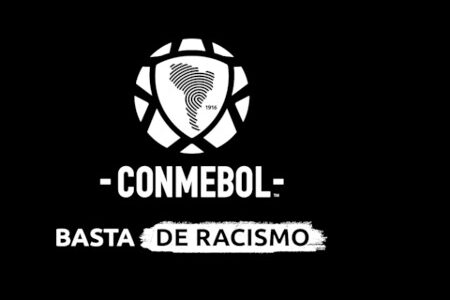 Símbolo da Conmebol na luta contra o racismo