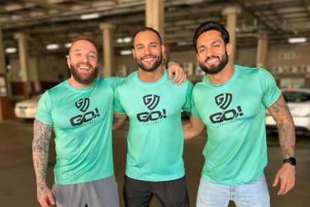 Idealizadores do evento fitness