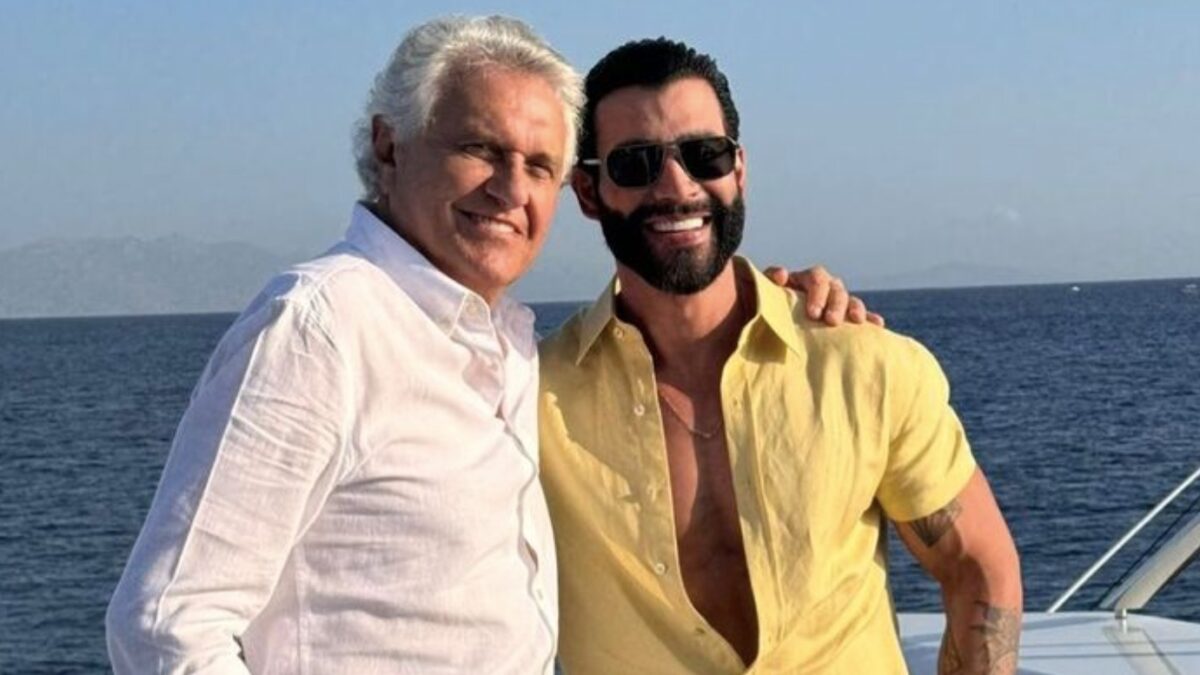 Caiado diz que mandou investigados saírem de iate de Gusttavo Lima Governador afirma que não tinha conhecimento de casal era alvo de operação