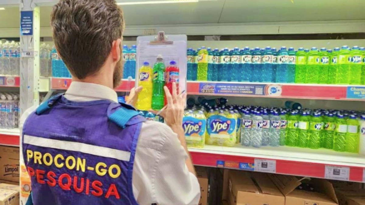 Fiscalização do Procon realiza pesquisa em Goiânia (Foto: Divulgação)