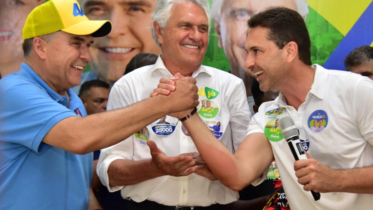 Caiado, Vilela e Mabel dizem que vão construir mais batalhões dos Bombeiros em Aparecida e Goiânia Comandante Coronel Washington