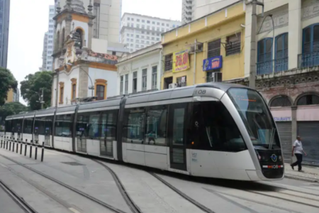 Exemplo de VLT que seria implantado entre Luziânia e Brasília (Foto: Agência Brasil)