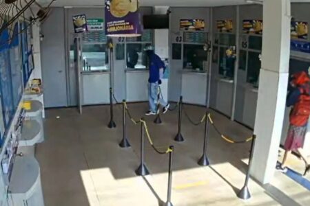 Anápolis: homem é preso suspeito de tentar assaltar e atirar dentro de lotérica Polícia trabalha para localizar o outro envolvido no crime