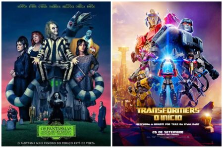 Em uma reviravolta surpreendente, os robôs de "Transformers: O Início" foram vencidos por "Os Fantasmas Ainda Se Divertem: Beetlejuice Beetlejuice" na bilheteria do último fim de semana.