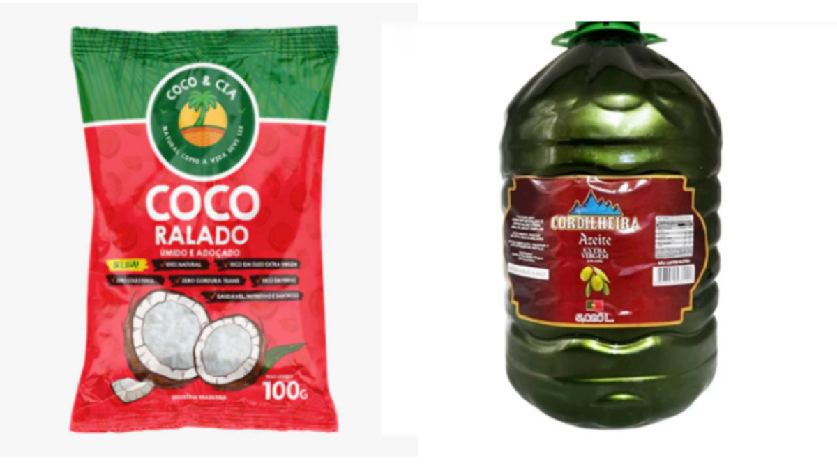 Anvisa proíbe a venda de duas marcas de azeite e suspende lote de coco ralado Confira as marcas com restrições