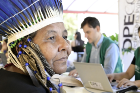 Jurema Tupinambá, indígena que mora em Aparecida de Goiânia (Foto: Divulgação/DPE)