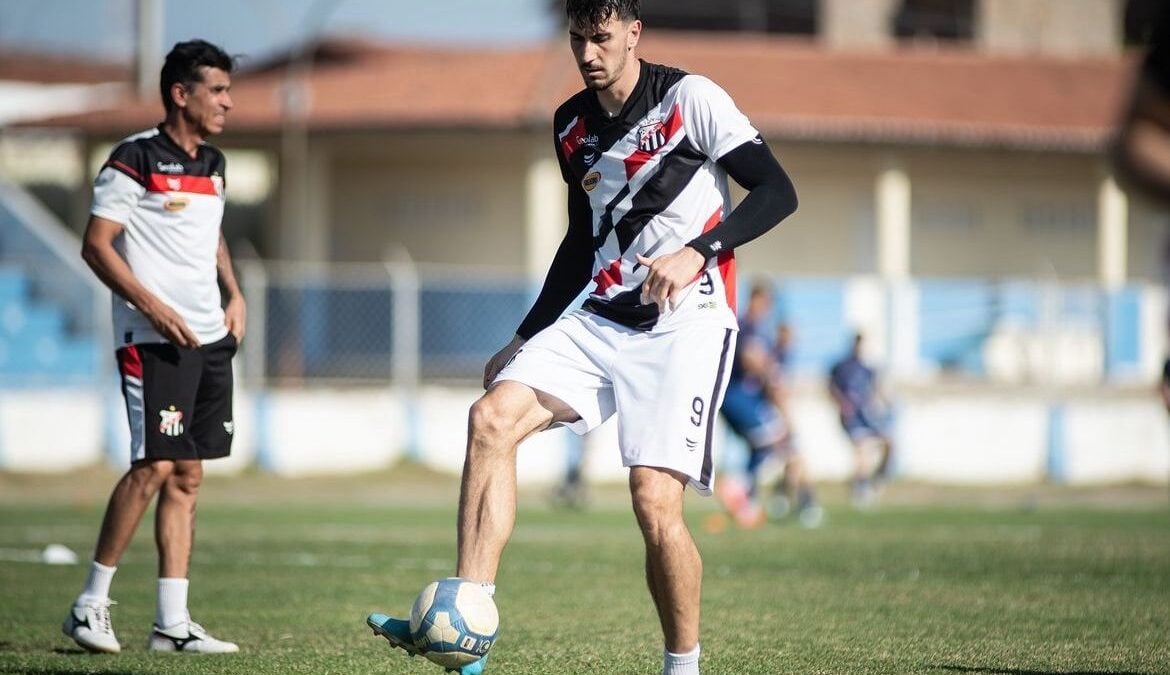 Gonzalo deve permanecer entre os titulares após os gols marcados diante do Iguatu. Foto: Comunicação - Anápolis