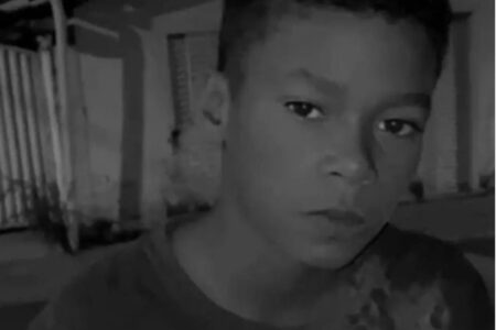 Thalisson Ferreira dos Santos, de 13 anos, morto em Silvânia