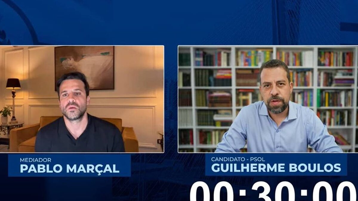 Boulos responde a Marçal, acata propostas, é cobrado a manter nível e ignora laudo falso em sabatina