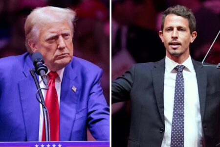 Trump diz não ter ouvido insulto de comediante contra Porto Rico Tony Hinchcliffe chamou Porto Rico de “ilha flutuante de lixo”