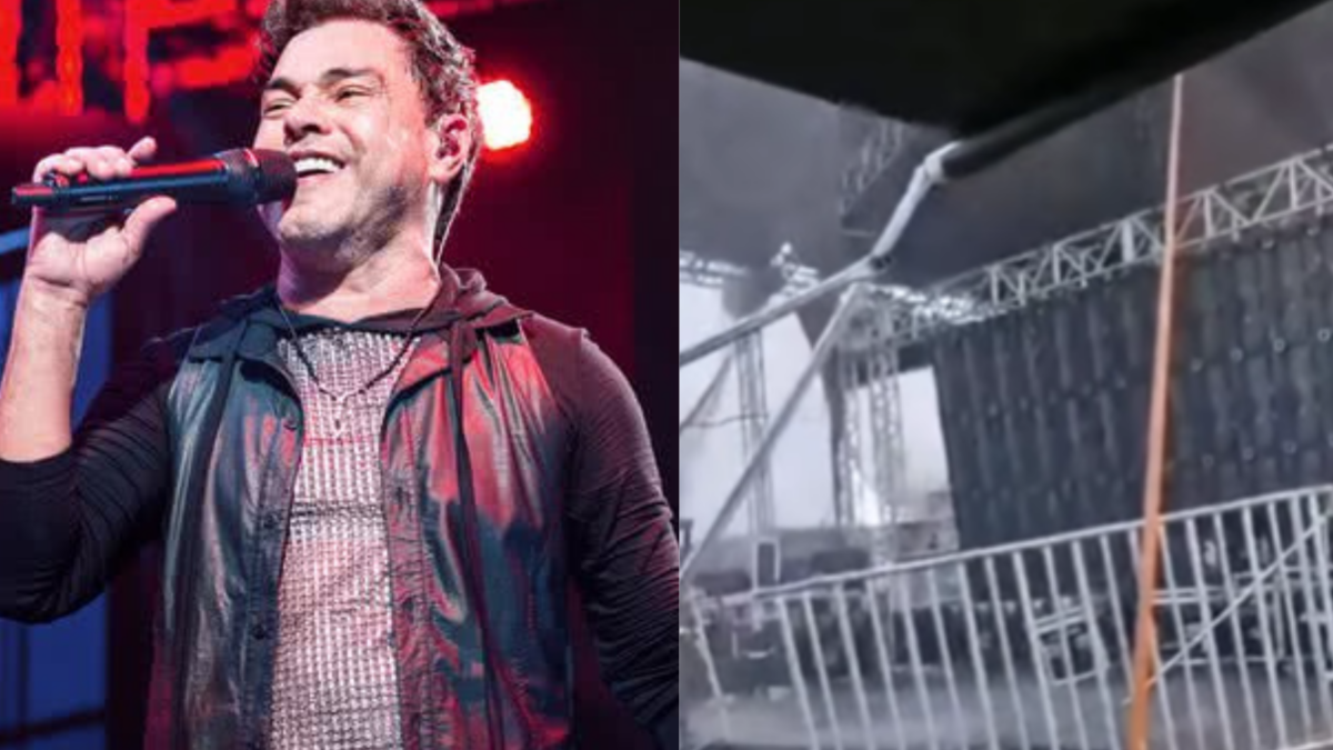 Show de Zezé Di Camargo é cancelado novamente após temporal em Santa Bárbara de Goiás