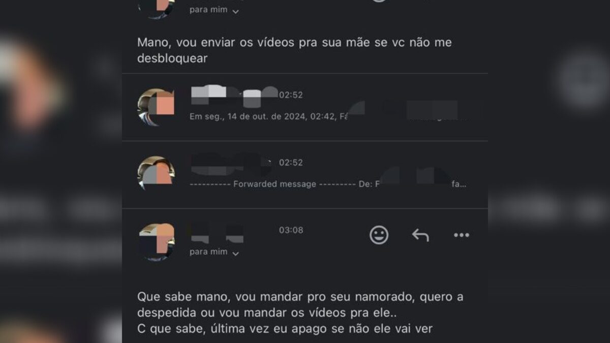 Homem é suspeito de ameaçar expor intimidades da ex por uma 'despedida', em Aparecida