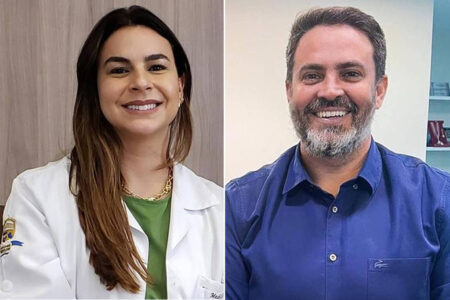 Ex-deputada federal Mariana Carvalho (União Brasil) e o ex-deputado federal Léo Moraes (Podemos) (Foto: redes sociais)