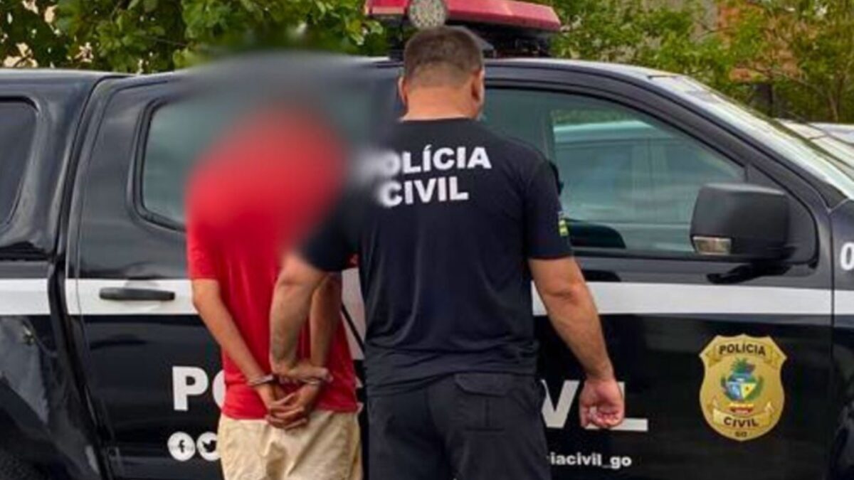 Polícia prende em Abadiânia suspeito de abusar da filha e da enteada