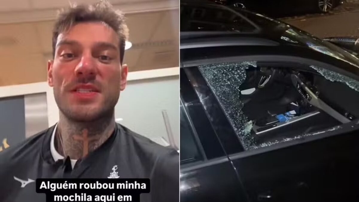 Lucas Lucco é furtado na Europa e tem prejuízo de mais de R$100 mil: 'Vontade de chorar' Sertanejo encontrou carro com vidros quebrados