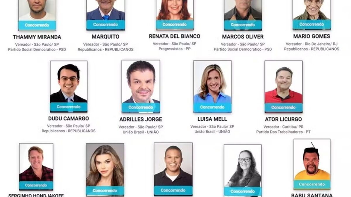 Vereadores eleitos: famosos que se deram bem nas eleições Alexandre Correa, ex de Ana Hickmann não teve votos suficientes nem para a suplência