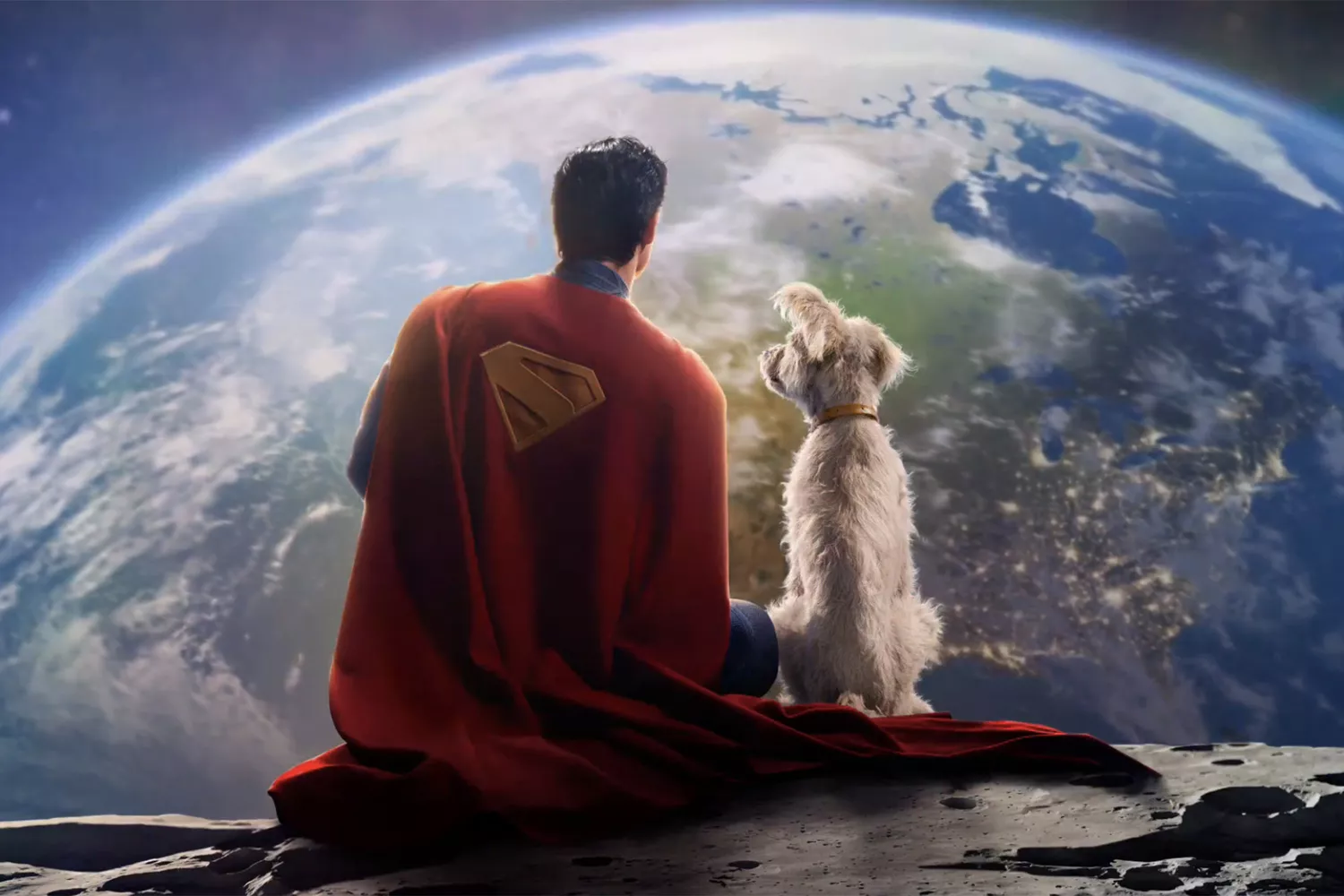 'Superman': James Gunn mostra novo foto e revela Krypto, o Supercão; veja