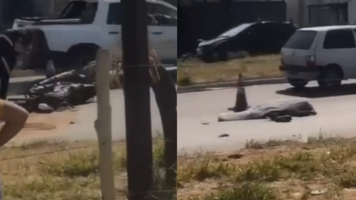 Motociclista morre após ser atropelado por caminhão no anel viário, em Goiânia