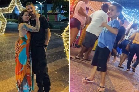 Moto com casal e criança bate em poste e todos morrem, em Itumbiara