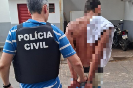 Polícia prende homem suspeito de agredir e pisotear esposa