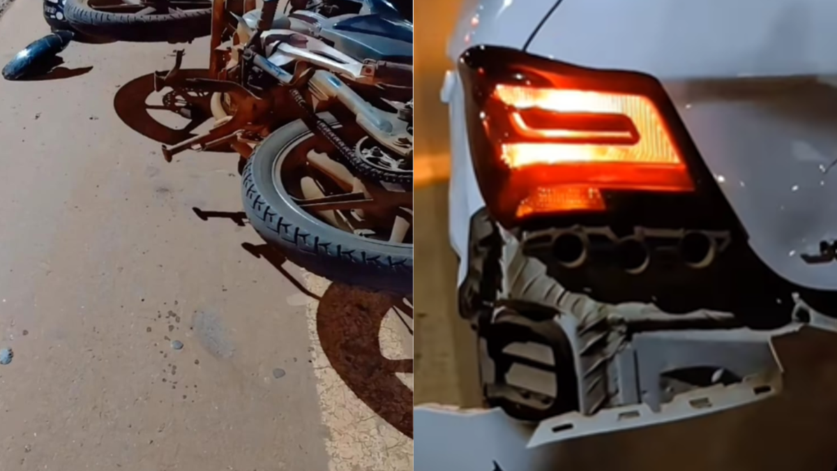 Motociclista é reanimado após acidente na GO-070, em Goianira