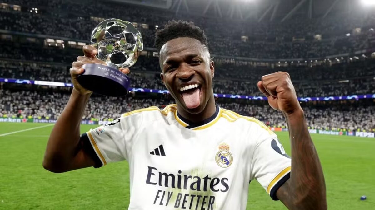 Em 2º no Bola de Ouro, Vini Jr. tem a melhor posição de um brasileiro desde kaká Favorito à premiação, brasileiro acabou perdendo para Rodri