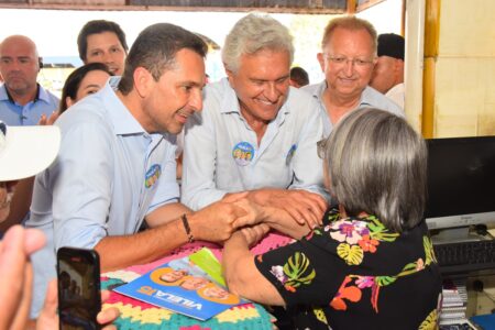 “Vilela está preparado para administrar Aparecida”, afirma Caiado