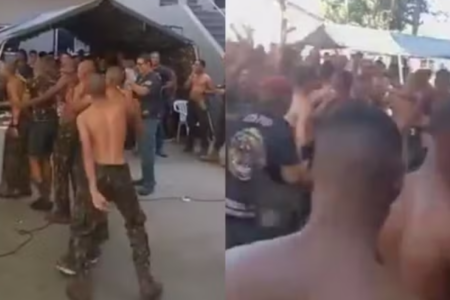 Militares são detidos após festa com bebida e funk em quartel Foto (Reprodução)