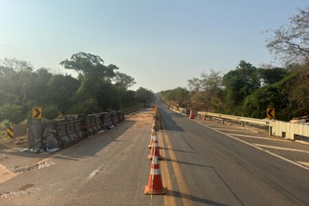 Trecho da BR-414 em Cocalzinho de Goiás terá interdição total de 2 horas de sexta