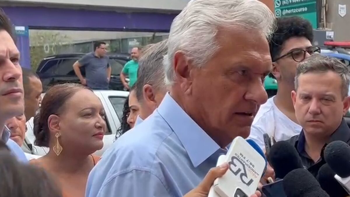 Goiânia precisa de um prefeito 'com estatura de prefeito', diz Caiado