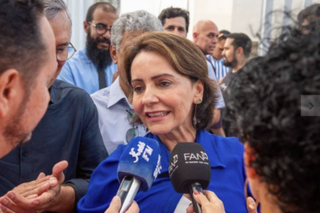 Emília Corrêa, que está no 2º turno da eleição em Aracaju (Foto: Instagram)