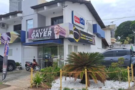 Escritório político de Gustavo Gayer em Goiânia