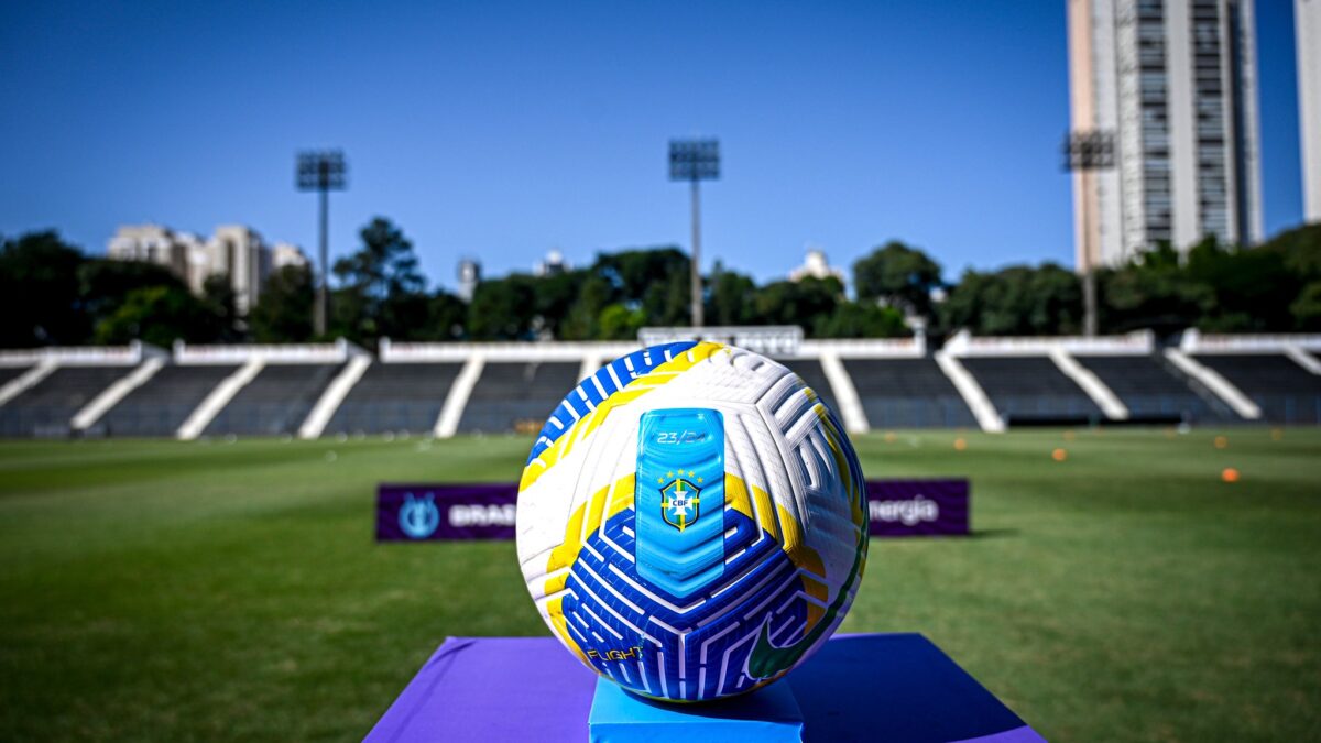 Bola oficial da CBF utilizado em competições