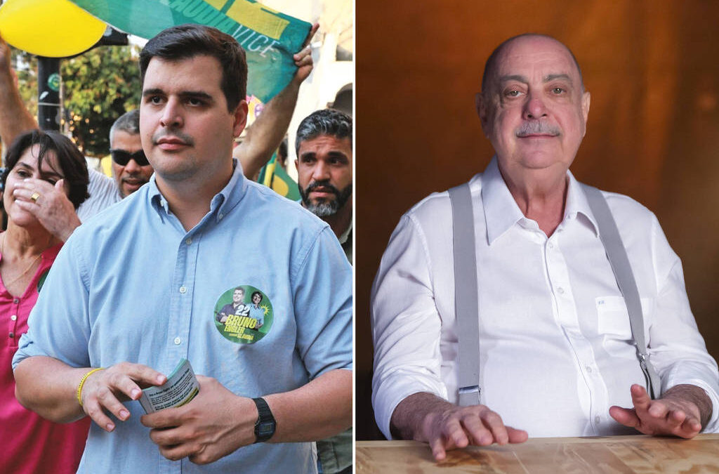 Bruno Engler (PL) e Fuad Noman (PSD) vão disputar segundo turno na capital mineira (Foto: reprodução)