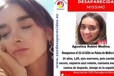 Jovem desaparecida caiu em lata de lixo, foi esmagada e incinerada que Agostina Rubini Medina caiu no contêiner em busca do seu celular