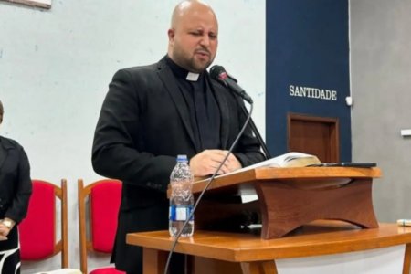 Pastor Rodrigo Stalone, da Igreja Metodista Wesleyana (Foto: Reprodução)