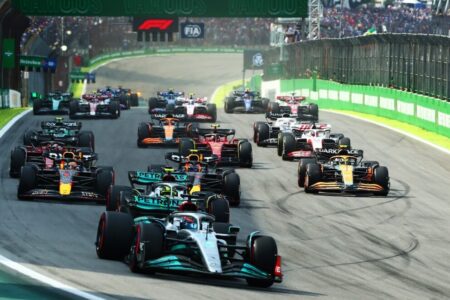 Corrida de Fórmula 1 em Interlagos