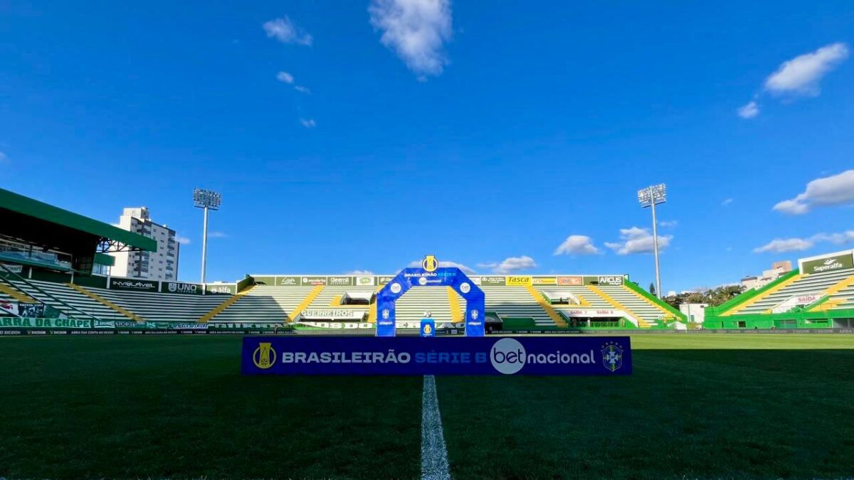 Preparação para um jogo da Série B
