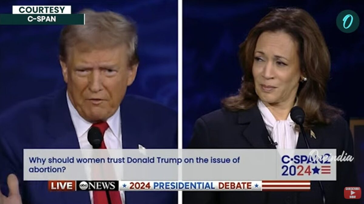 Donald Trump e Kamala Harris (Foto: Reprodução)