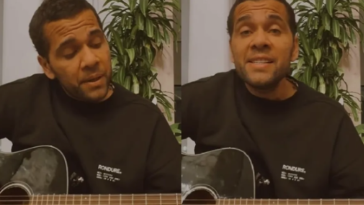 Ex-lateral direito Daniel Alves (Foto: Reprodução)